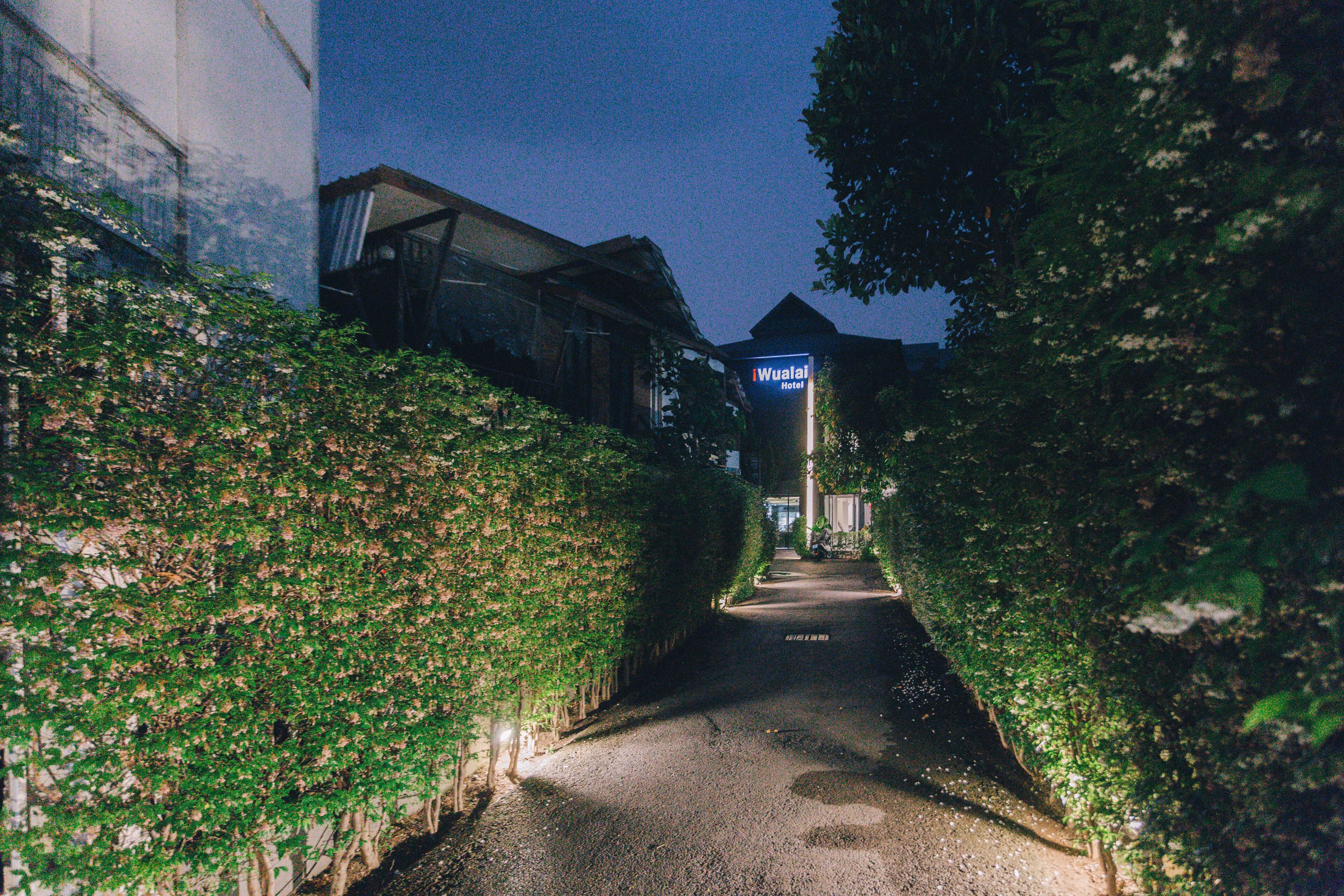 front of property – evening/night