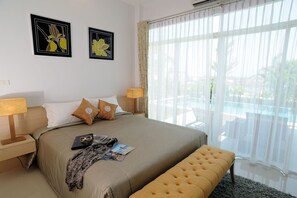 Individually decorated, individually furnished, desk, blackout curtains - Sivana Gardens Villas (Hua Hin)