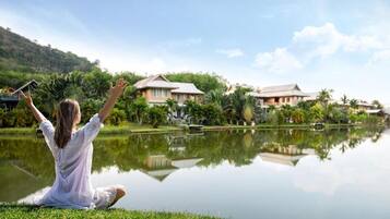 Vue depuis l’hébergement