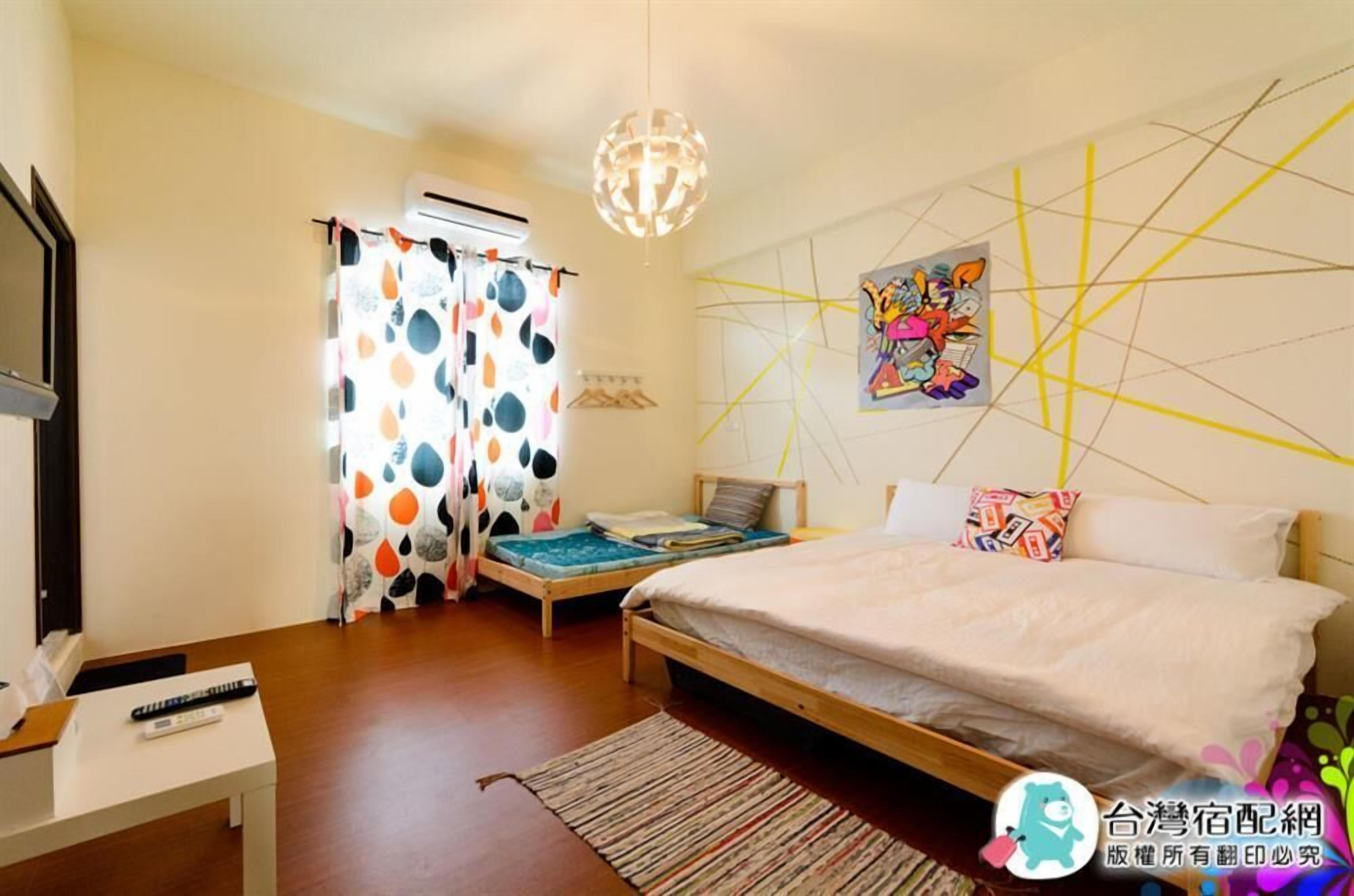 Blackout curtains, rollaway beds, free WiFi