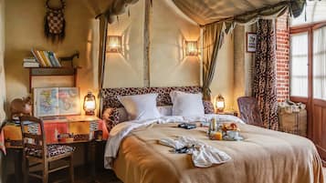 Double Room (Safari) | Premium bedding, desk, iron/ironing board, free WiFi