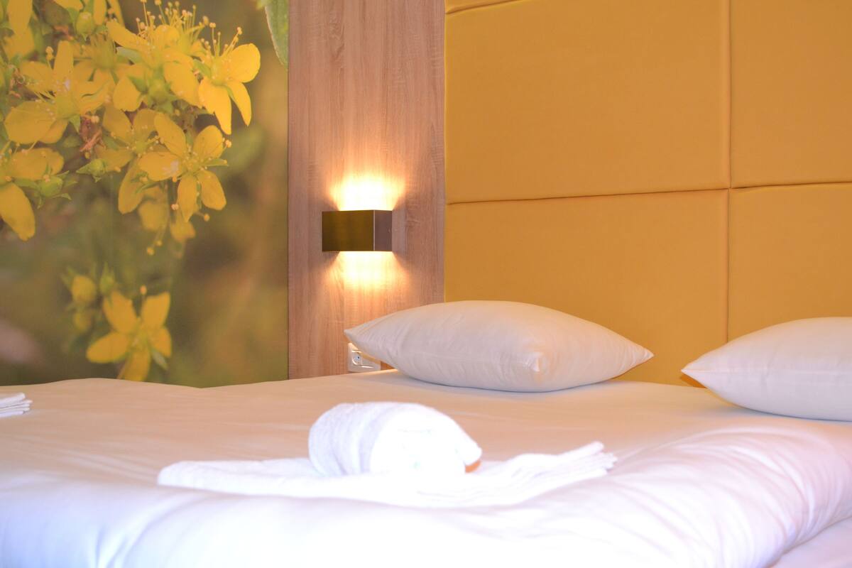 Double Room, Garden View | Cribs (free), rollaway beds (surcharge), WiFi (free)