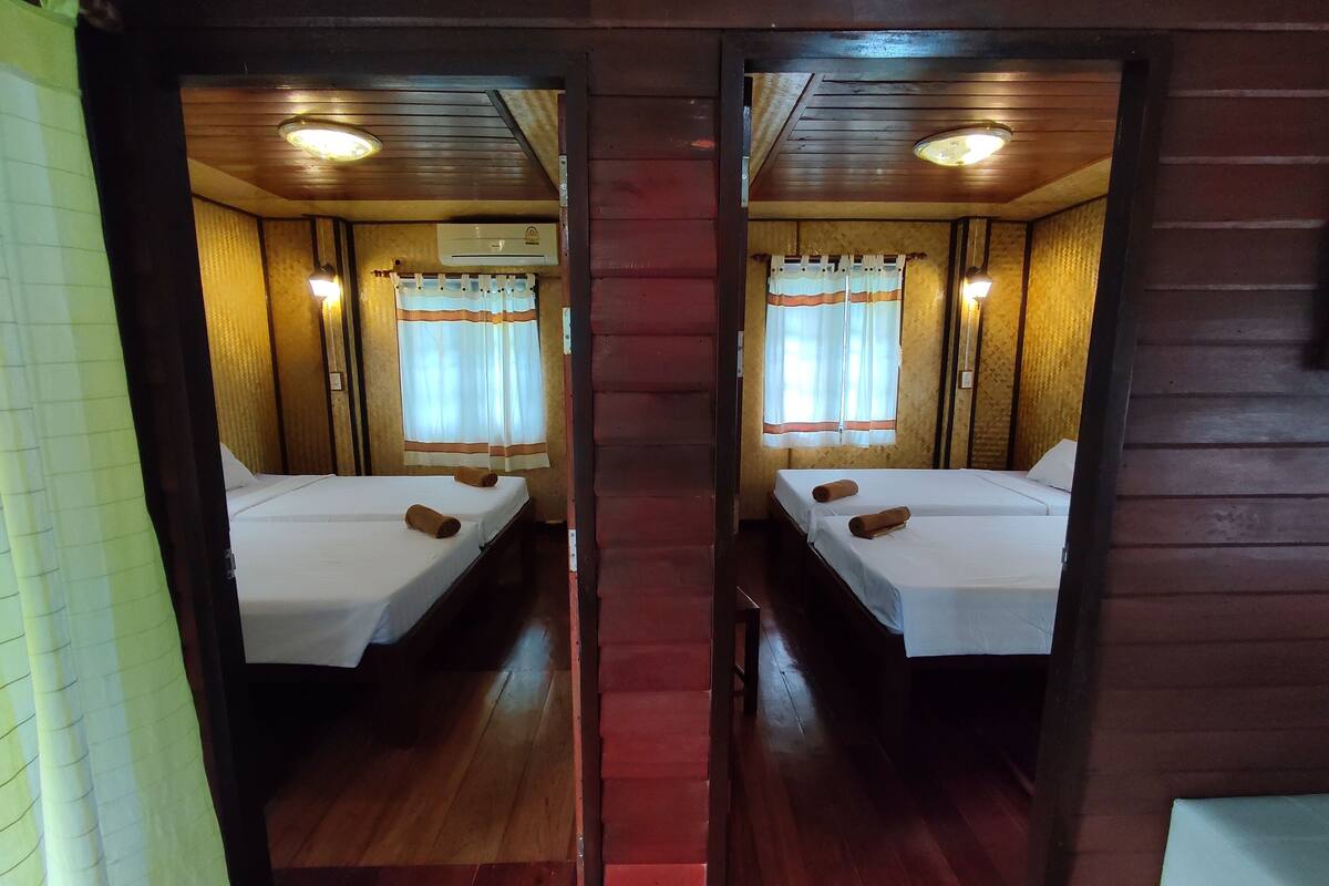 Villa 2 Bedroom | Katil lipat simpan/tambahan, Wi-fi percuma 