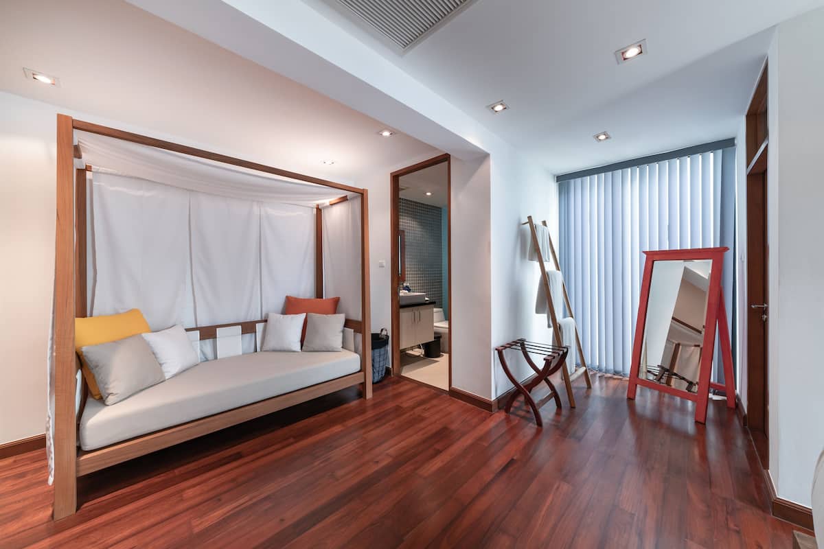 2 Bedroom Villa Bella | 1 bilik tidur, bar mini, peti besi dalam bilik, meja