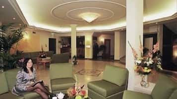 Sala de estar en el lobby