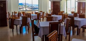 Breakfast, lunch, dinner served; international cuisine, beach views