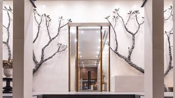 Interior entrance