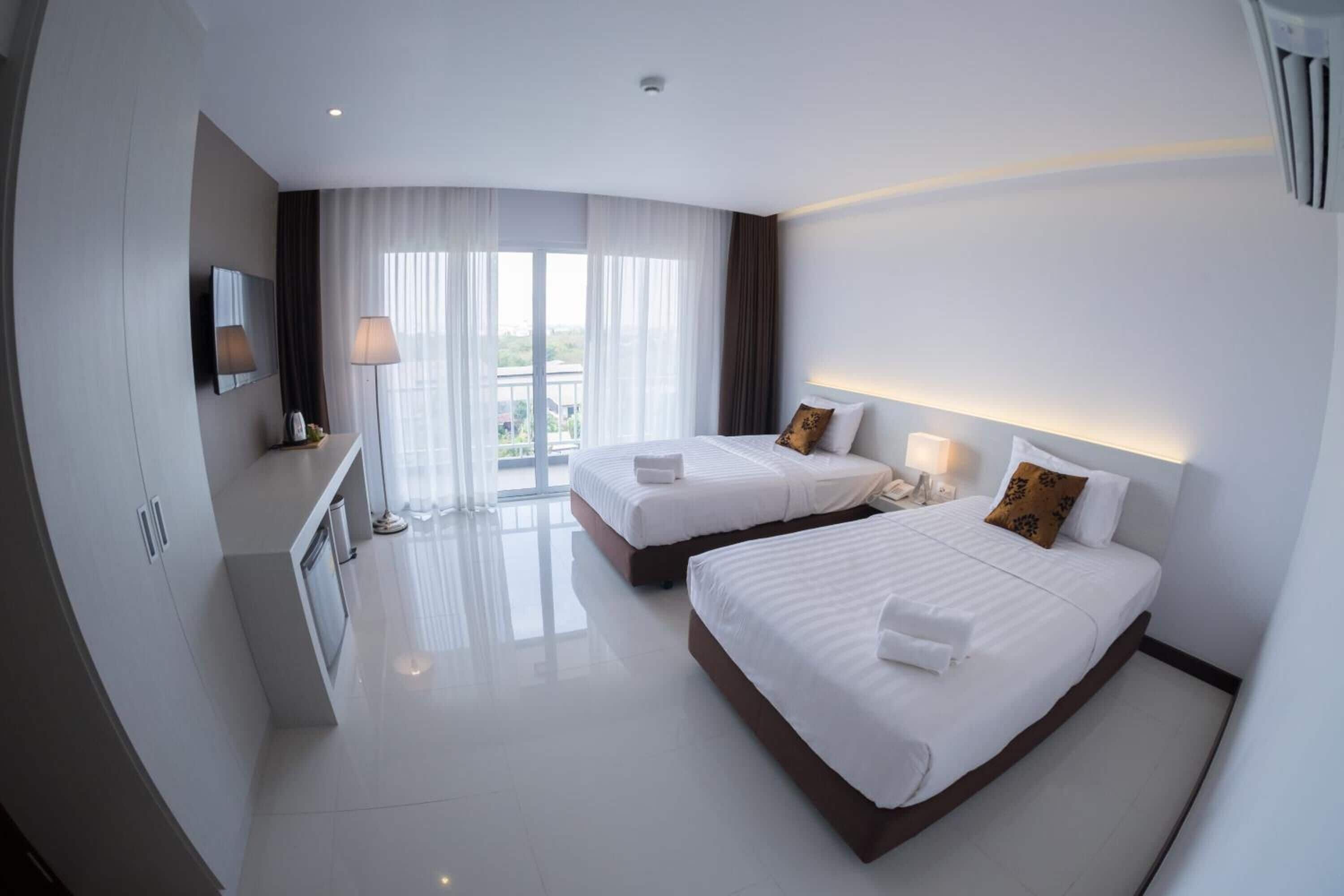 minibar, desk, blackout curtains, free wifi