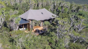 Luxury Tent, River View | 1 bedroom, premium bedding, free minibar, in-room safe