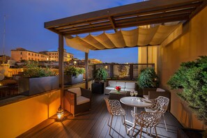 Terrace/patio - Monti Palace Hotel (Rome)