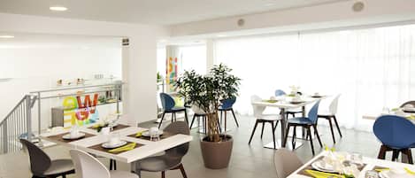 Daily buffet breakfast (EUR 12 per person)