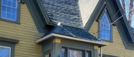 Fassade der Unterkunft