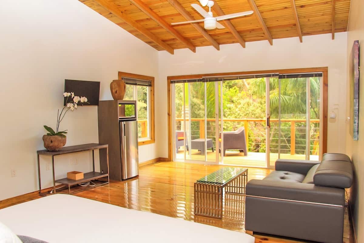 Standard Studio Suite, 1 Bedroom - Jungle View Mountainside | أغطية فراش متميزة وخزنة داخل الغرفة ومساحة عمل للكمبيوتر المحمول