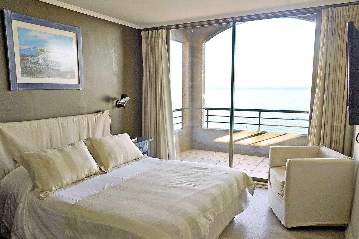 Apartamento estándar, 3 habitaciones, balcón, vistas al mar (Piqueros)