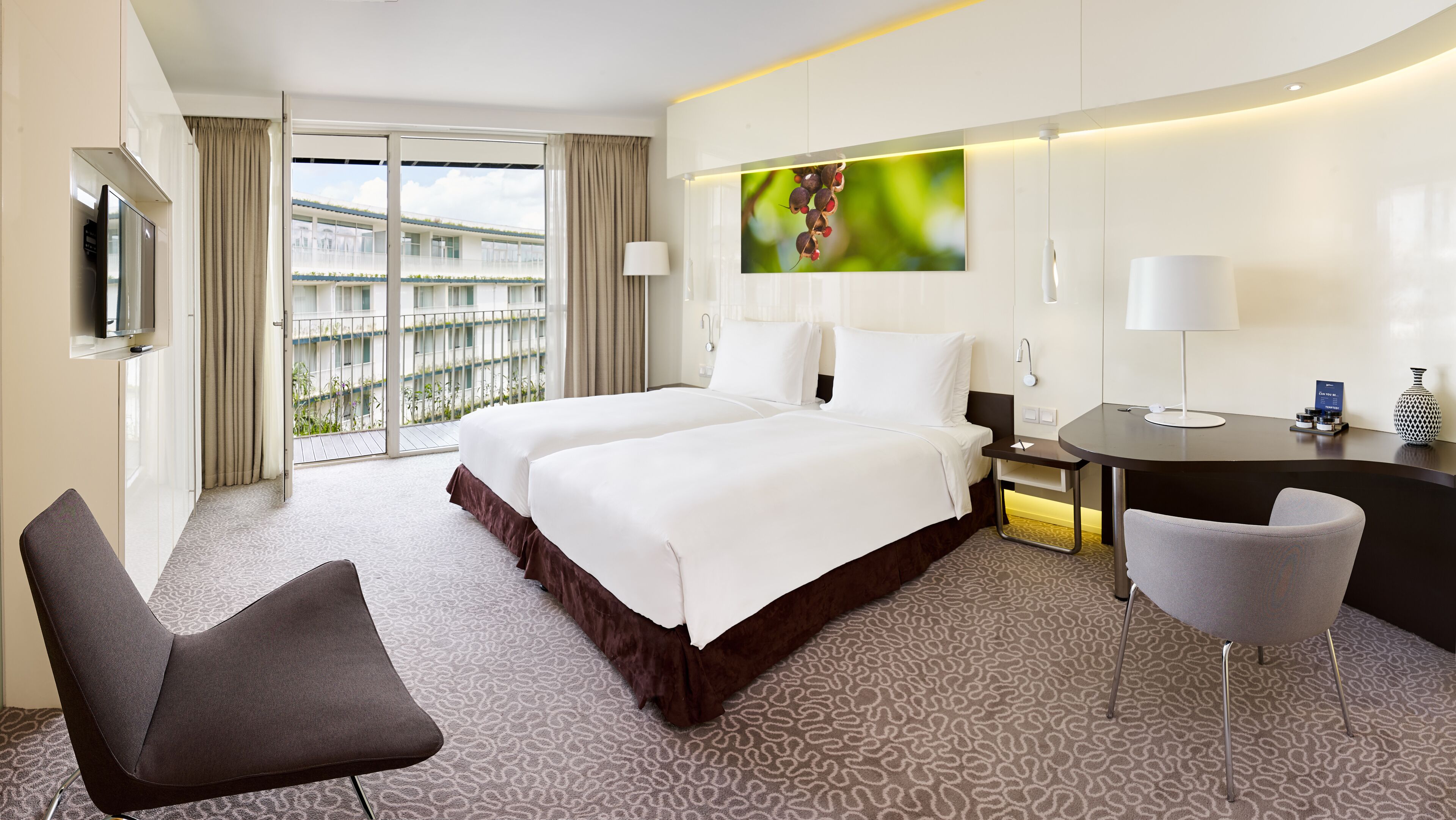 Literie de qualité supérieure, minibar, coffres-forts dans les chambres