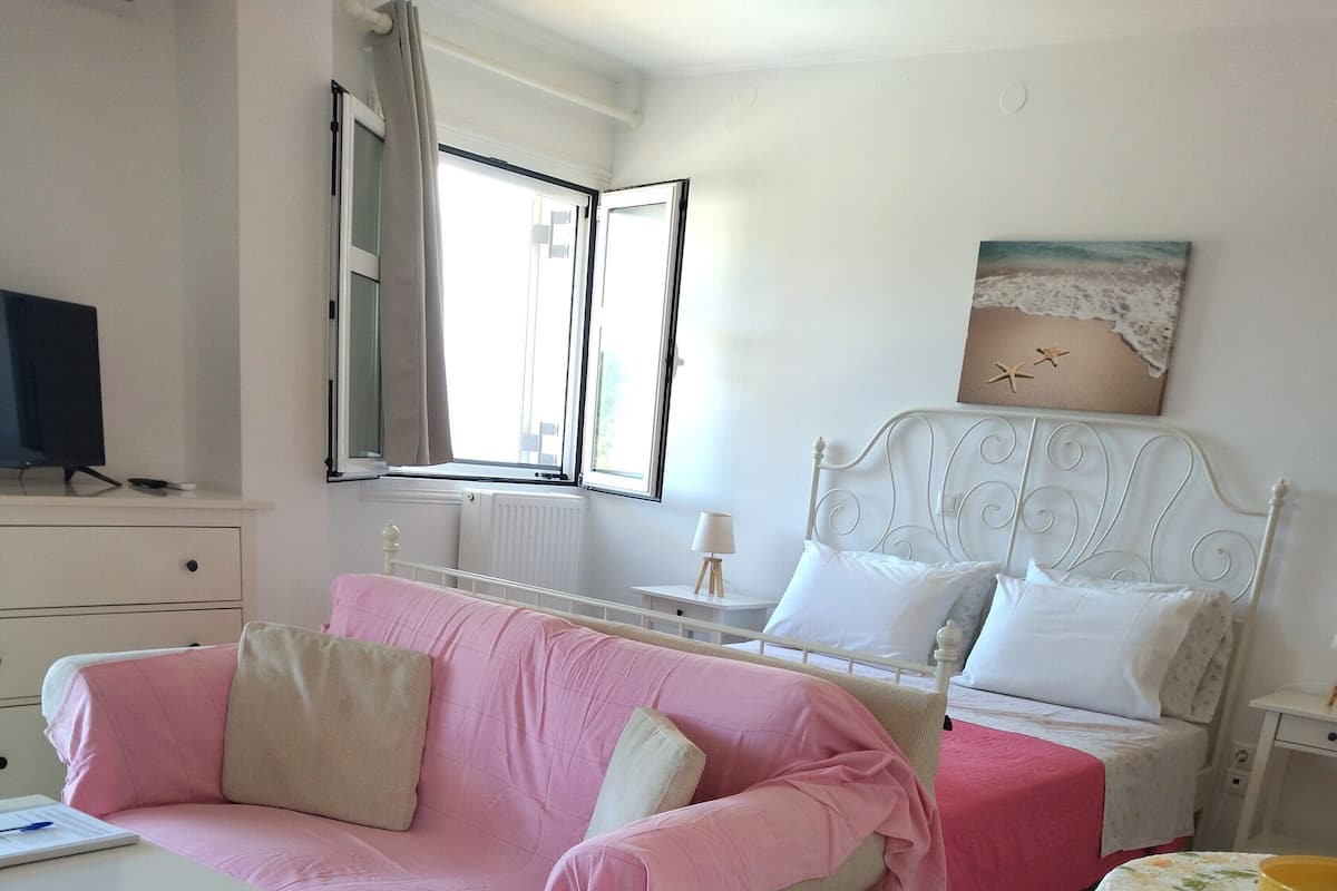 Suite estudio junior | 1 habitación, ropa de cama de alta calidad y camas Select Comfort
