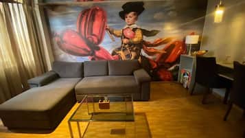 Junior Suite | 1 bedroom, desk, laptop workspace, free WiFi
