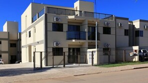 Voorkant van accommodatie