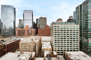 Uitzicht vanuit de kamer