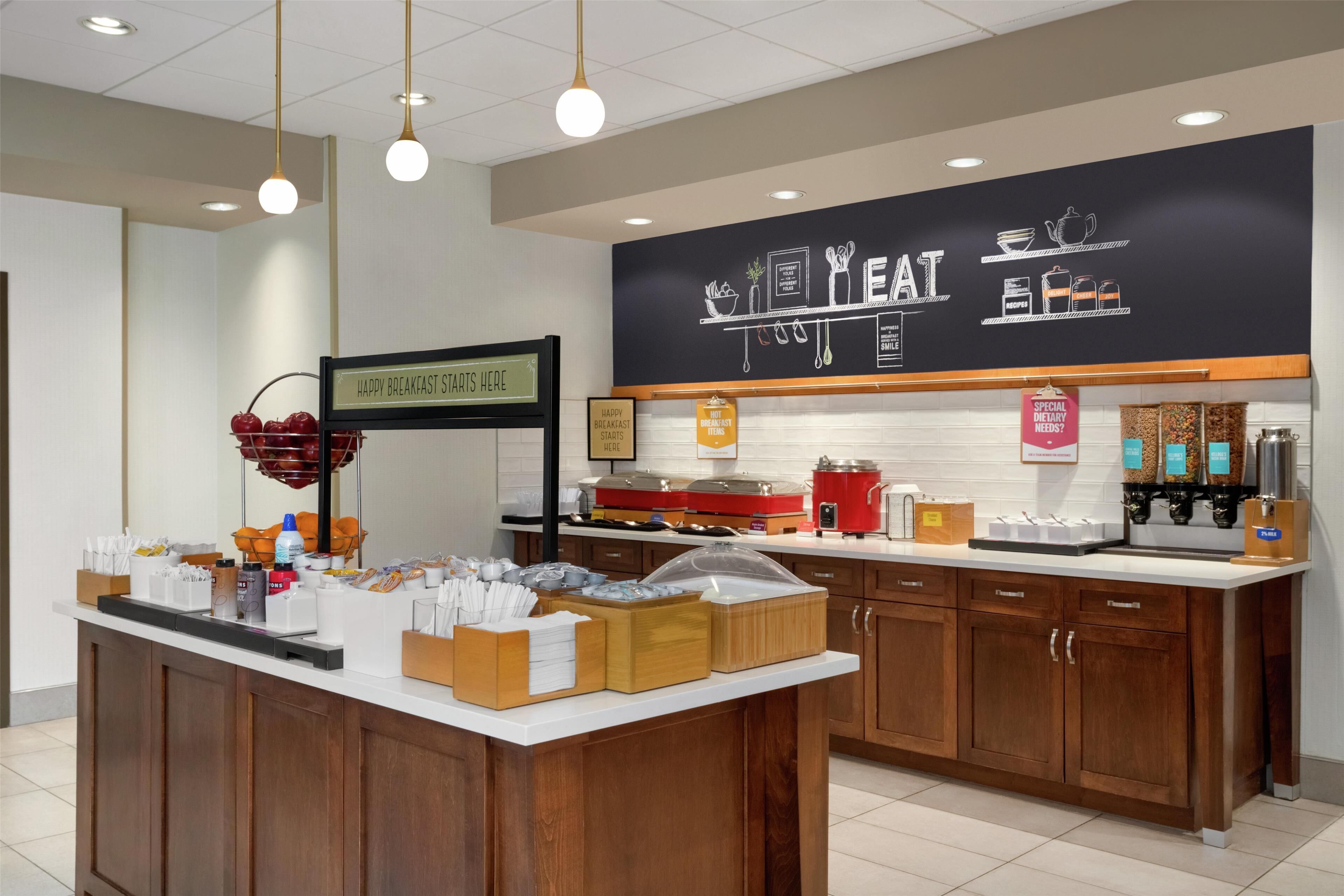 free daily on-the-go breakfast