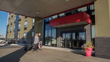 Entrada de la propiedad