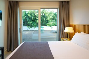 Suite Family Garden Pool | Biancheria da letto di alta qualità, con stile personalizzato