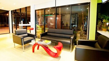 Sala de estar en el lobby