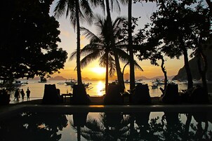 Casa de campo (Beachfront) | Vistas del balcón