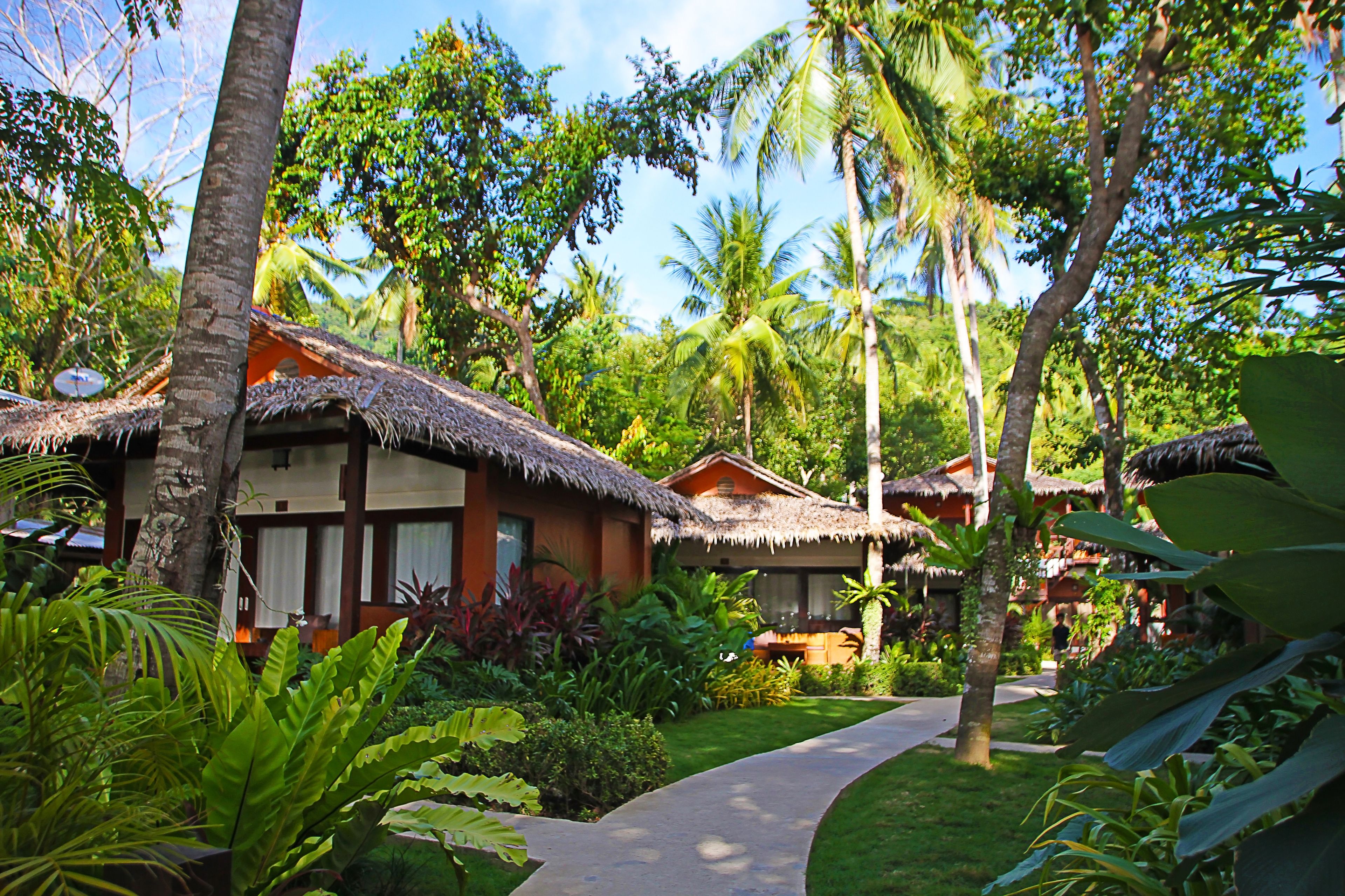 Khuôn viên nơi lưu trú