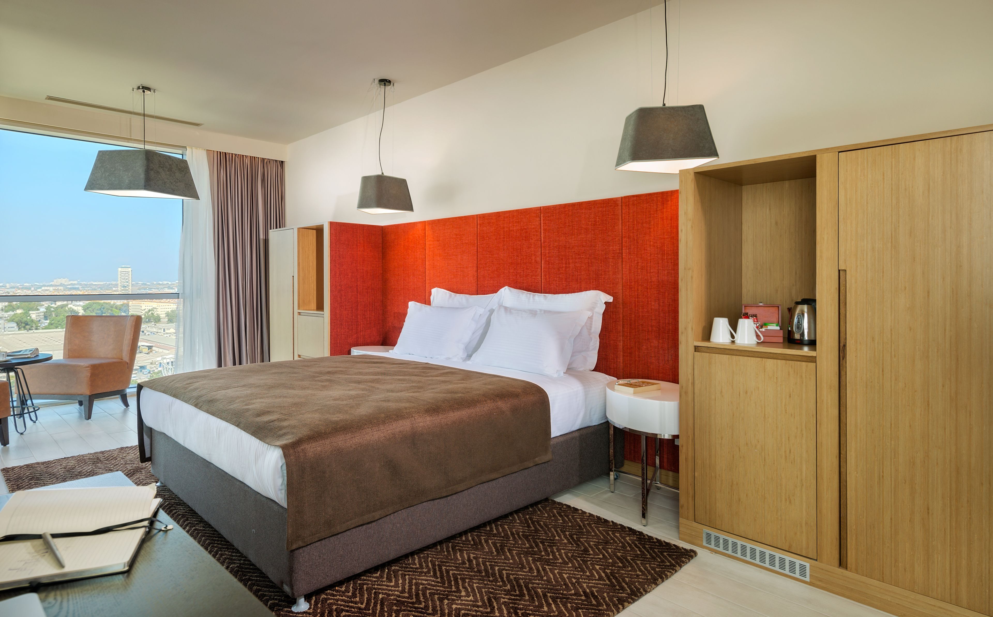 Minibar, in-room safe, blackout drapes, soundproofing