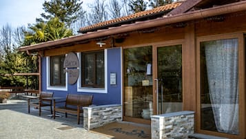 Facciata della struttura