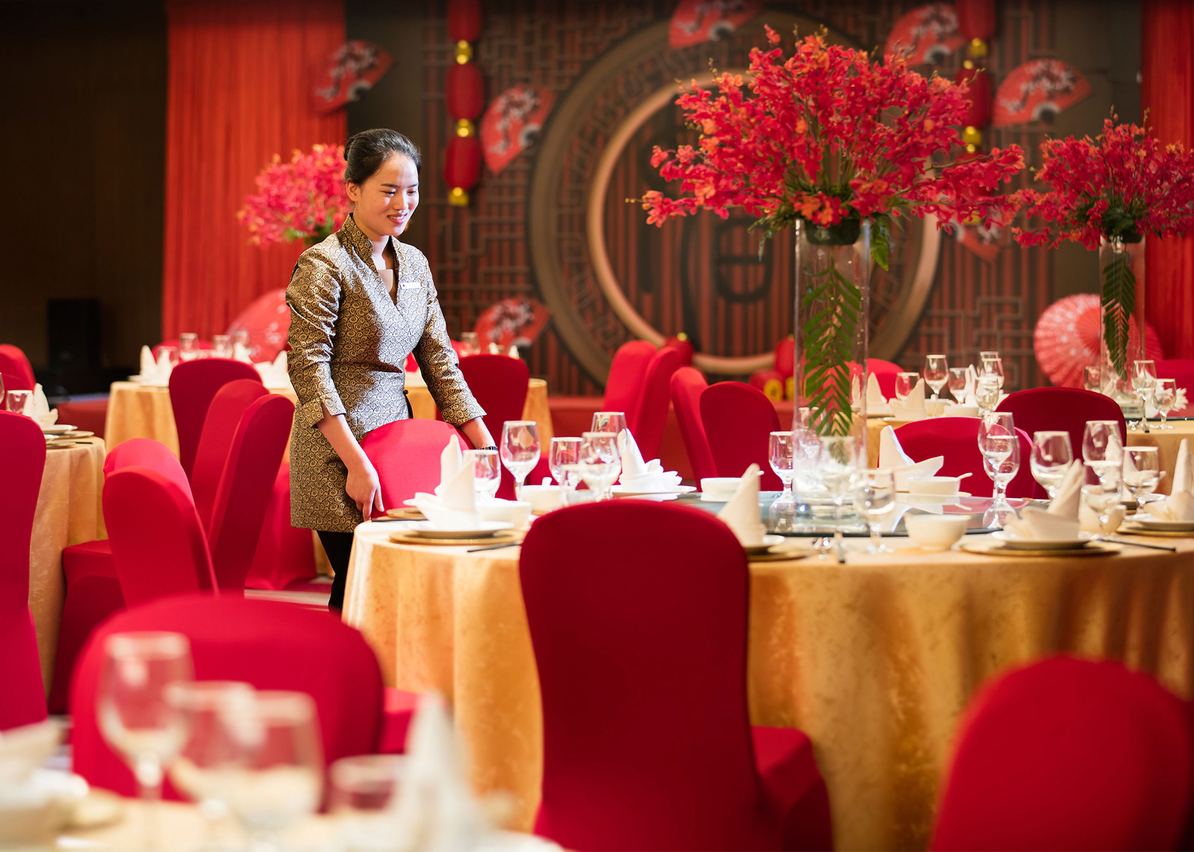 Indoor wedding