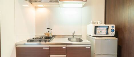 Habitación familiar | Cocina privada | Refrigerador