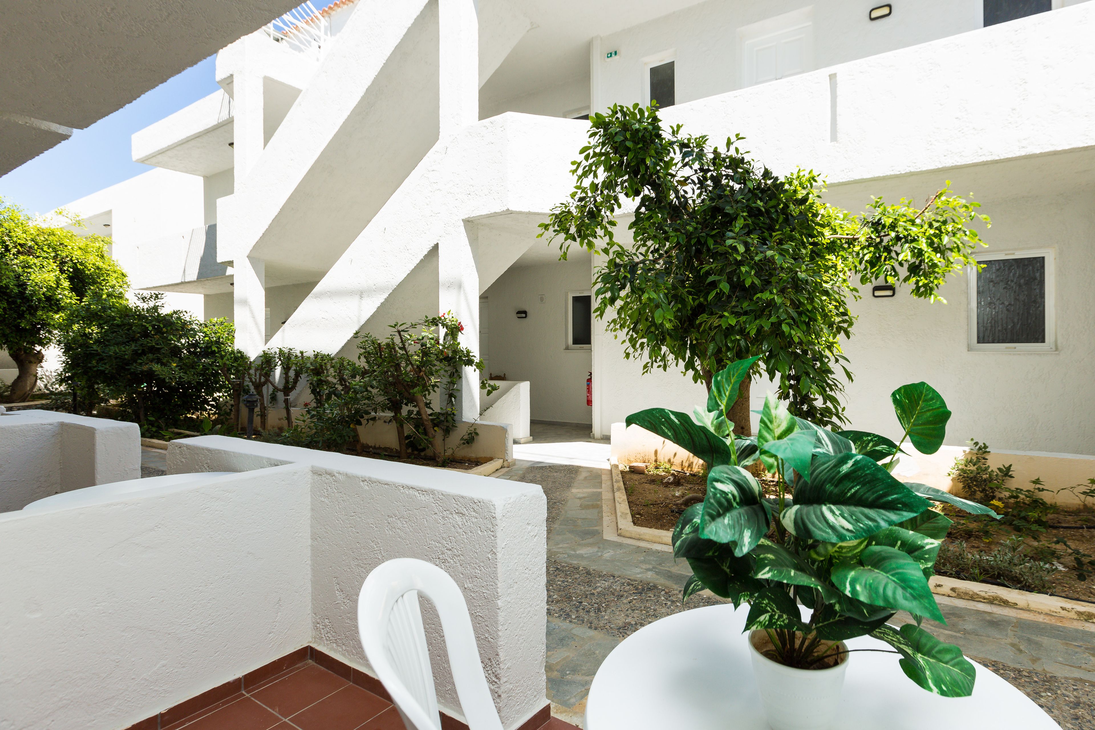 classic double room, private bathroom, courtyard area | view from room