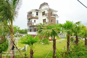 Overnattingsstedets uteområder