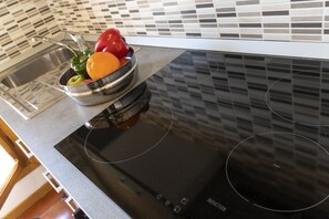 Classic Duplex | Private kitchen | Fridge, microwave, oven, stovetop - Residenza Ariosto Depandance (Bologna)