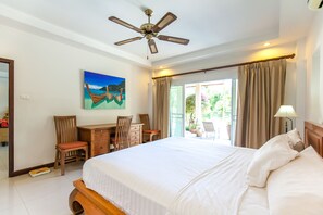 Executive Villa | 2 bedrooms, in-room safe, individually furnished, desk