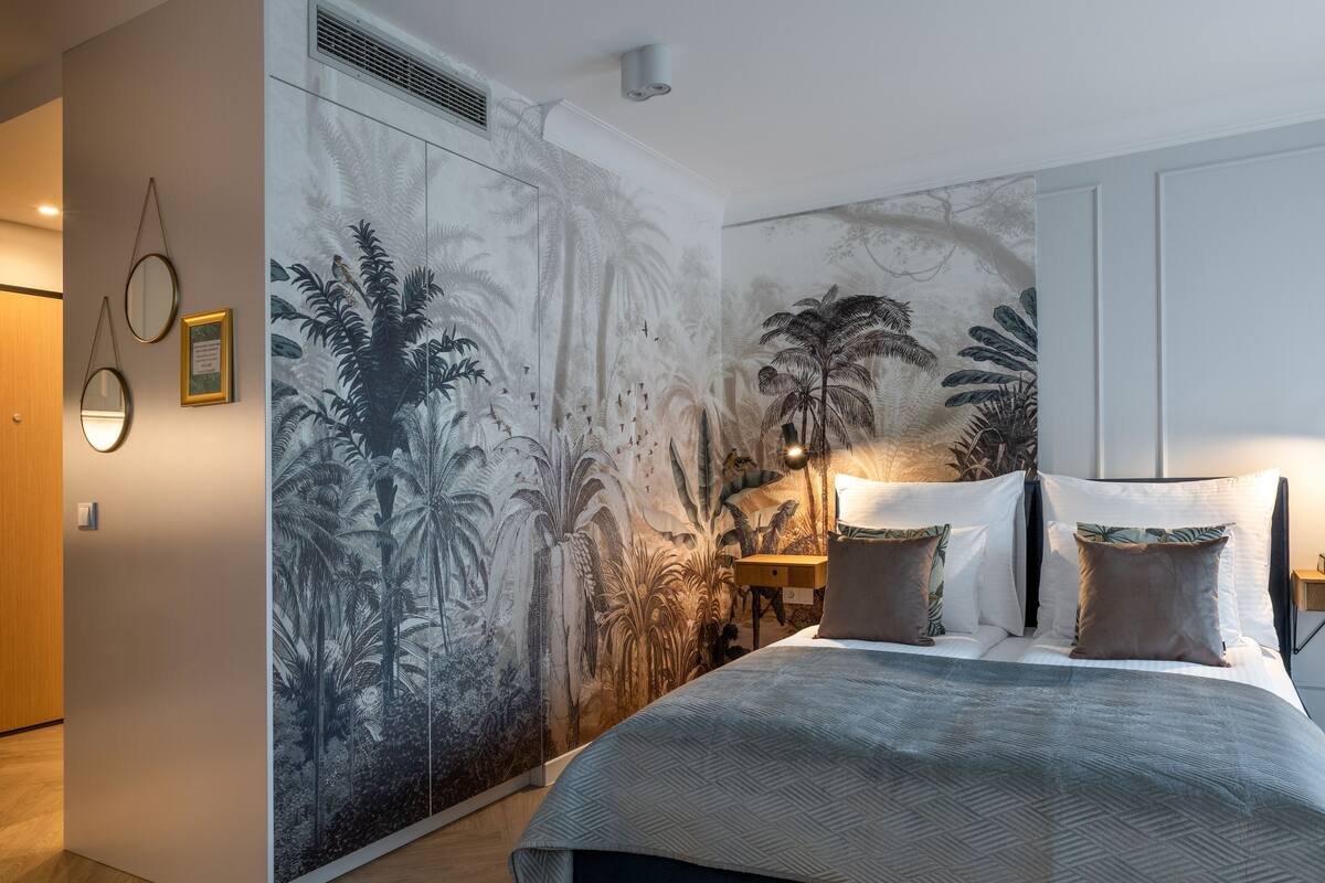 Premium bedding, individually decorated, individually furnished