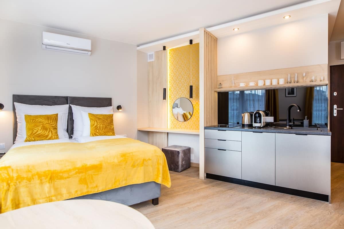 Premium bedding, individually decorated, individually furnished