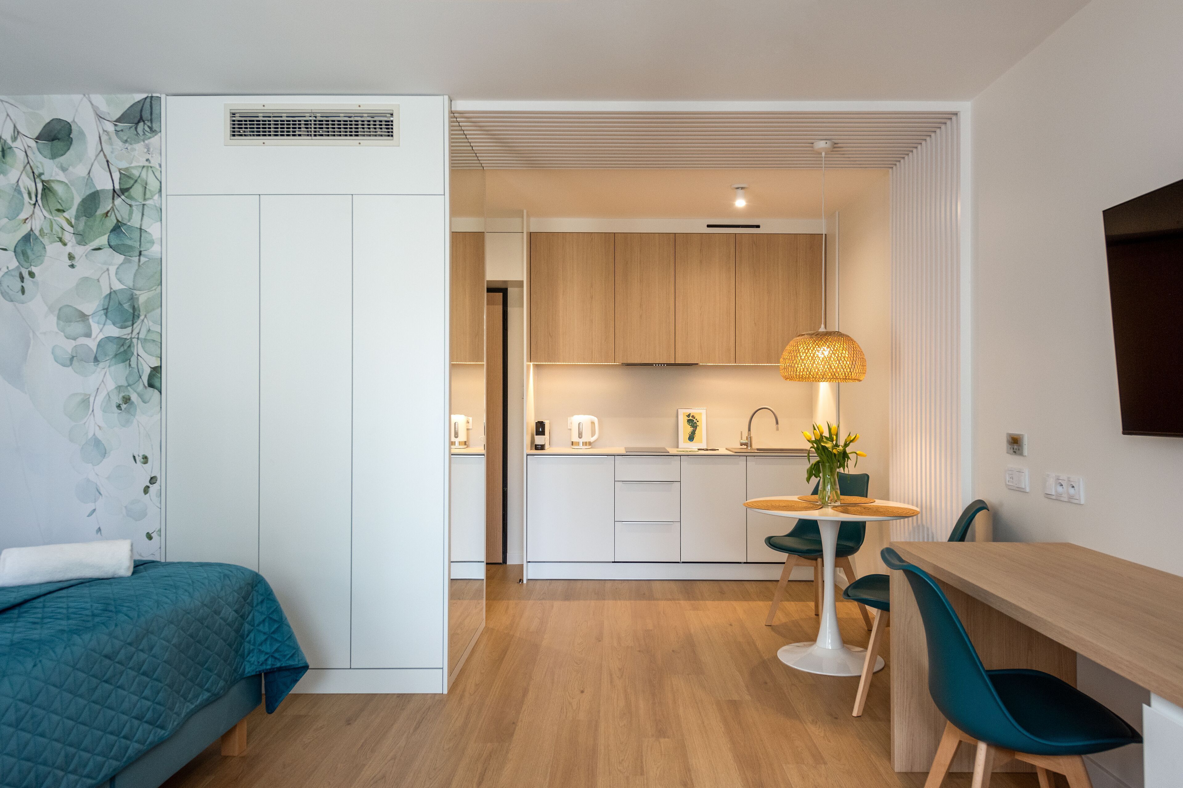 Premium bedding, individually decorated, individually furnished