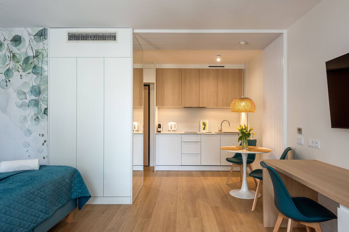 Premium bedding, individually decorated, individually furnished