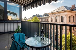 Panoramic Studio Suite | Terrace/patio - InPoint Centrum Apartments between Market Square and Jewish Quarter (Kraków)