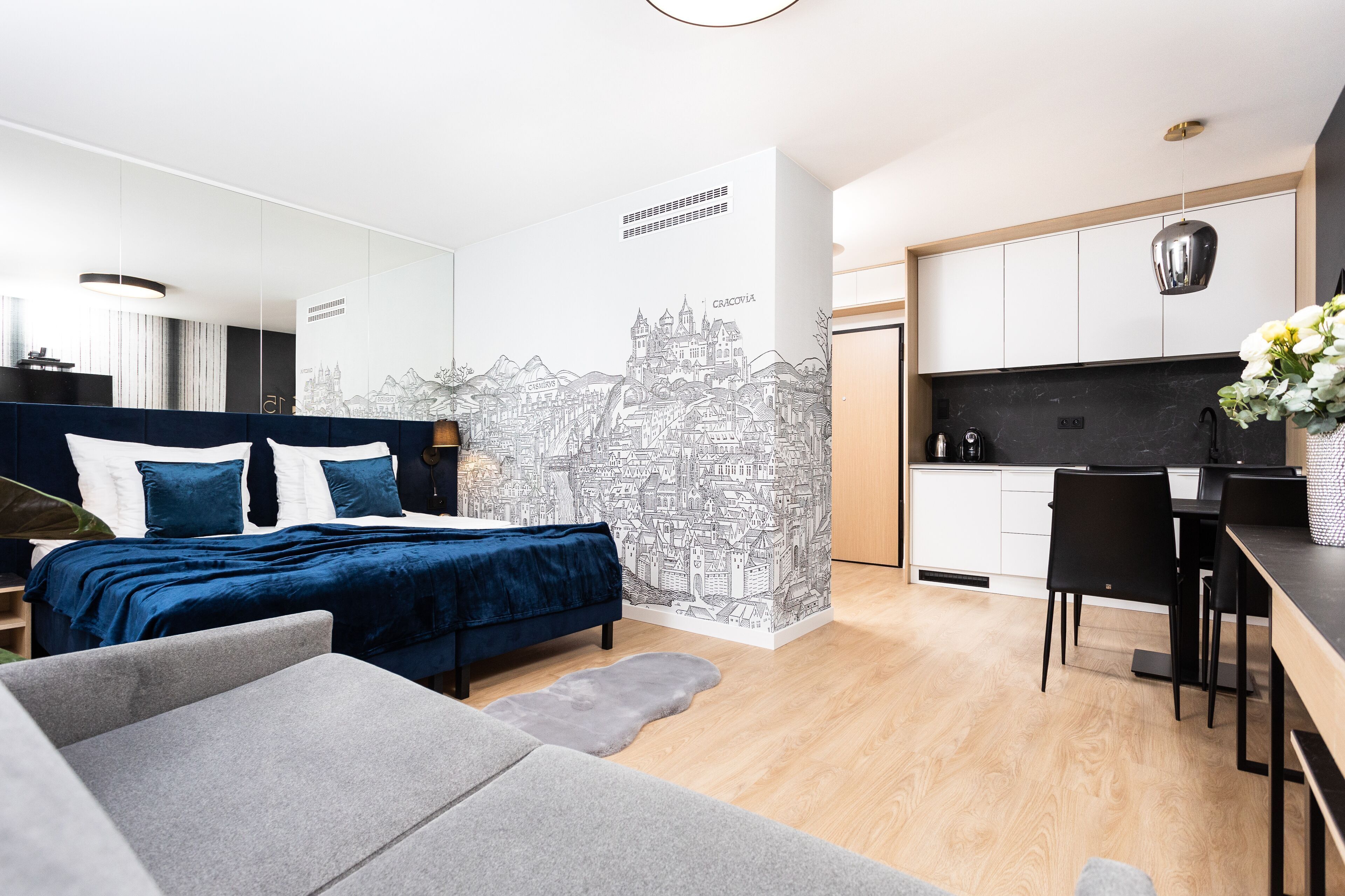 Premium bedding, individually decorated, individually furnished