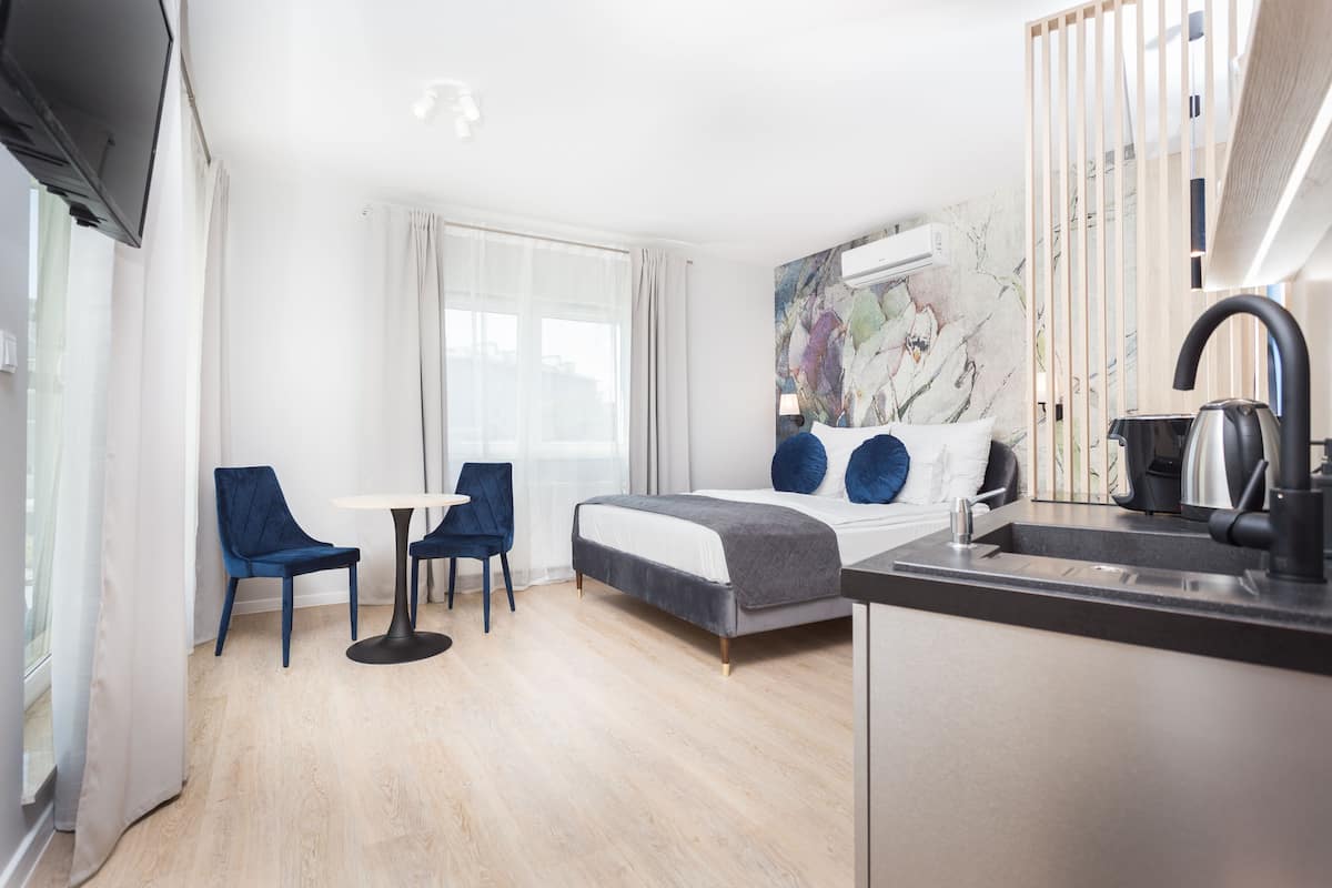 Premium bedding, individually decorated, individually furnished