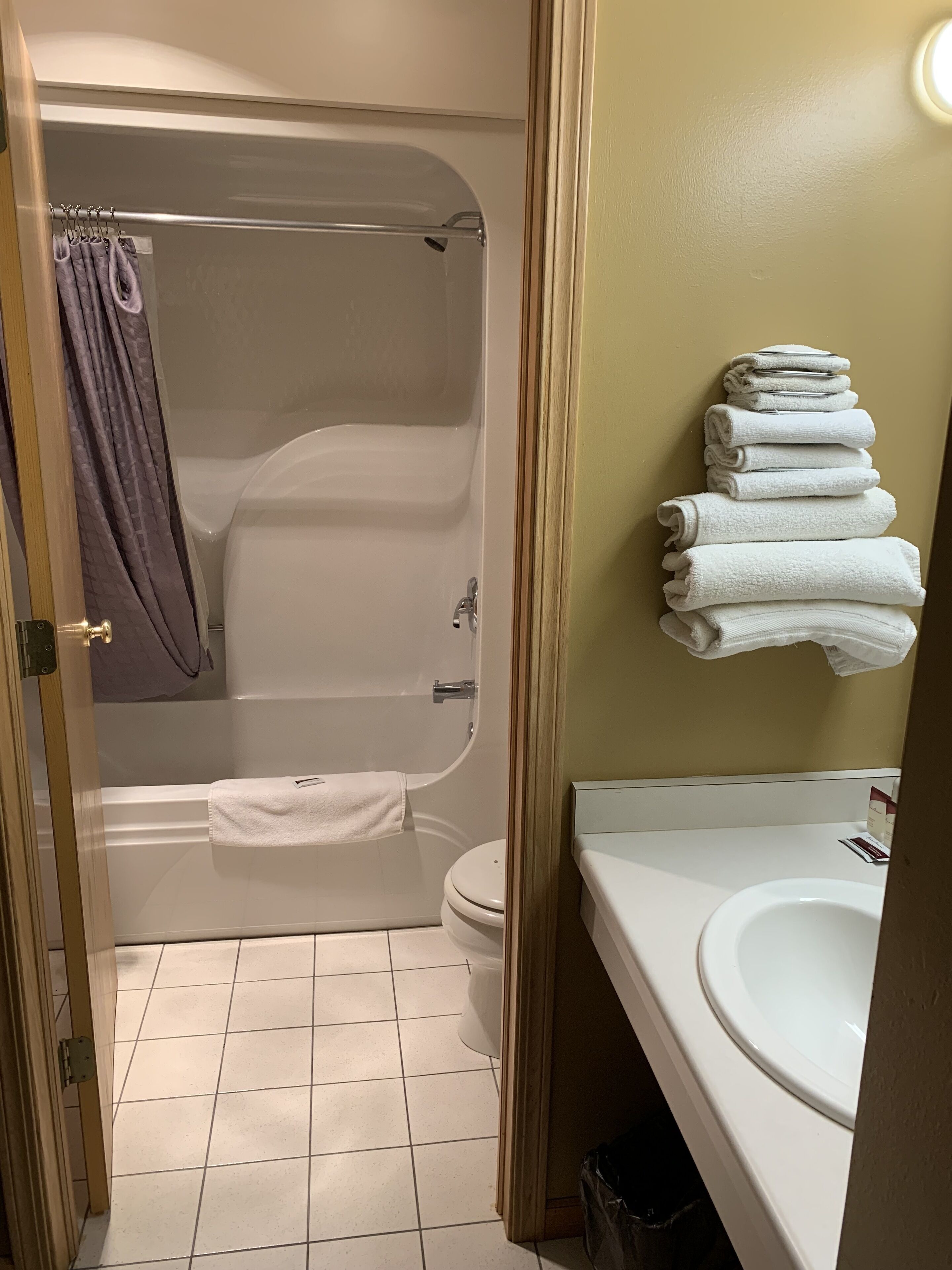 standard room, 2 double beds | bathroom | combined shower/bathtub, hydromassage showerhead, hair dryer, towels