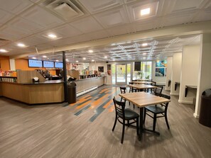 Daily to-go breakfast for a fee