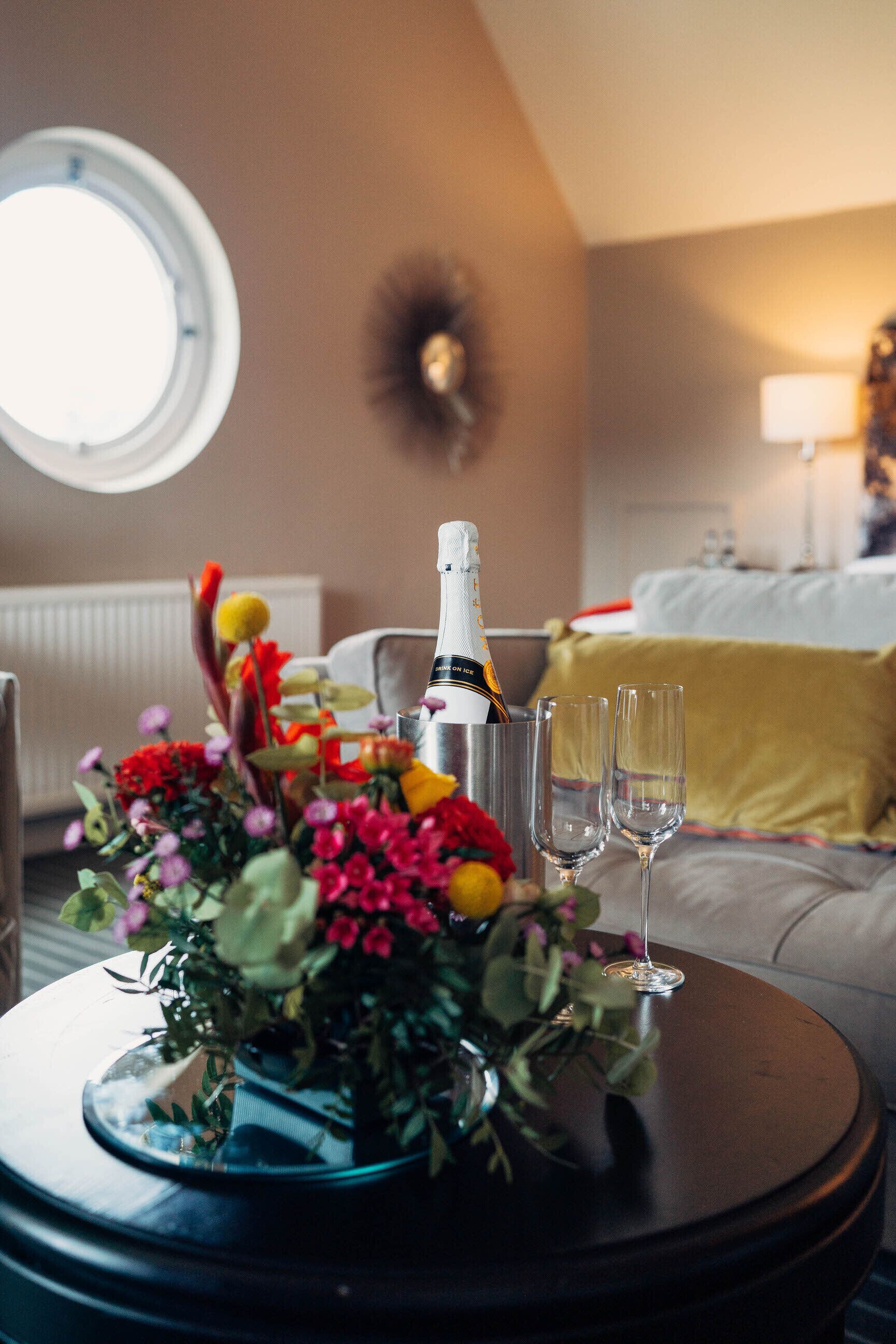 1 bedroom, desk, laptop workspace, iron/ironing board