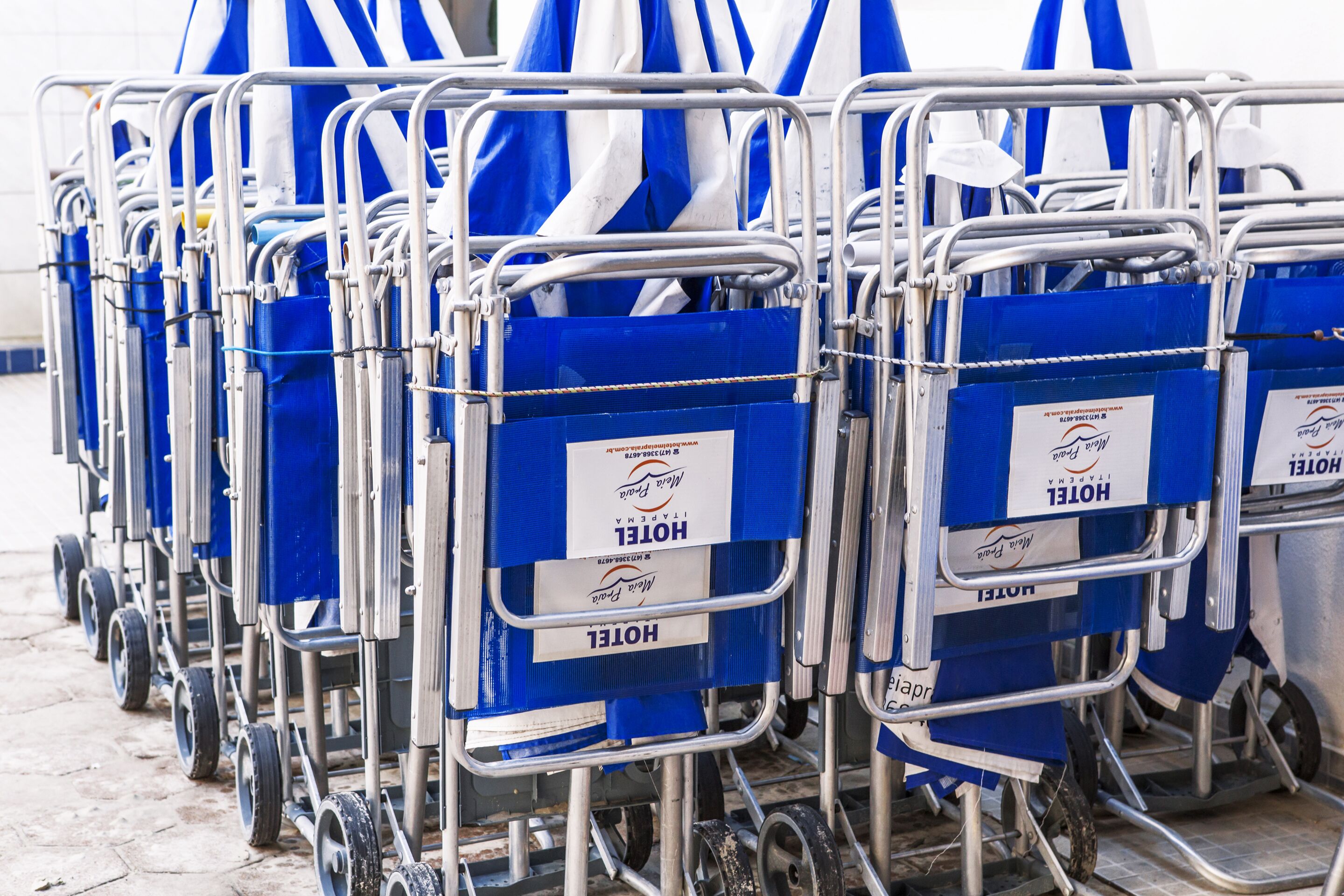 beach nearby, beach umbrellas