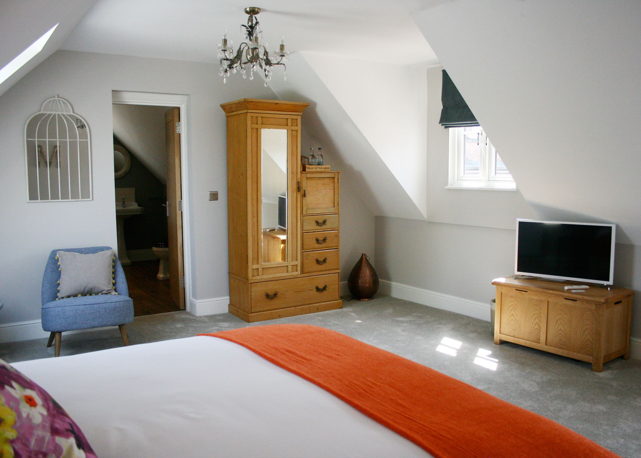 Luksus-dobbeltrom, 1 kingsize-seng, badekar (The Prospect) | Strykejern/-brett og wi-fi (inkludert)