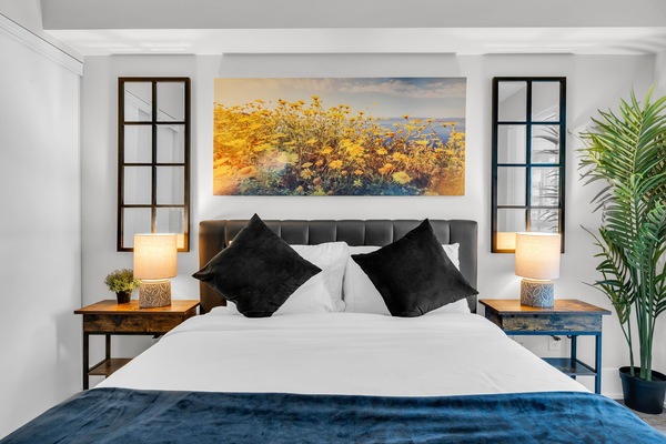 1 bedroom, individually furnished, iron/ironing board, free WiFi